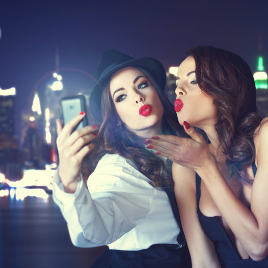 selfie goals women kisses