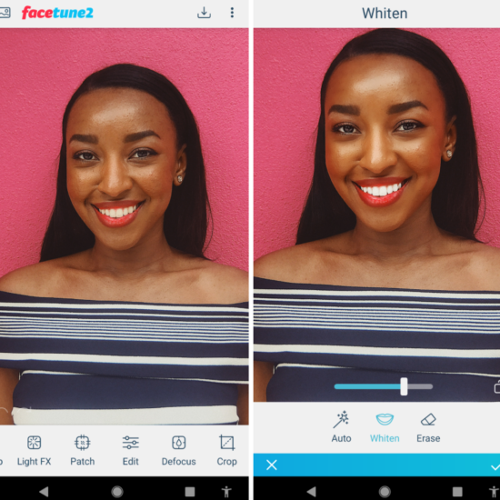 how to whiten teeth in selfie photos pictures facetune2