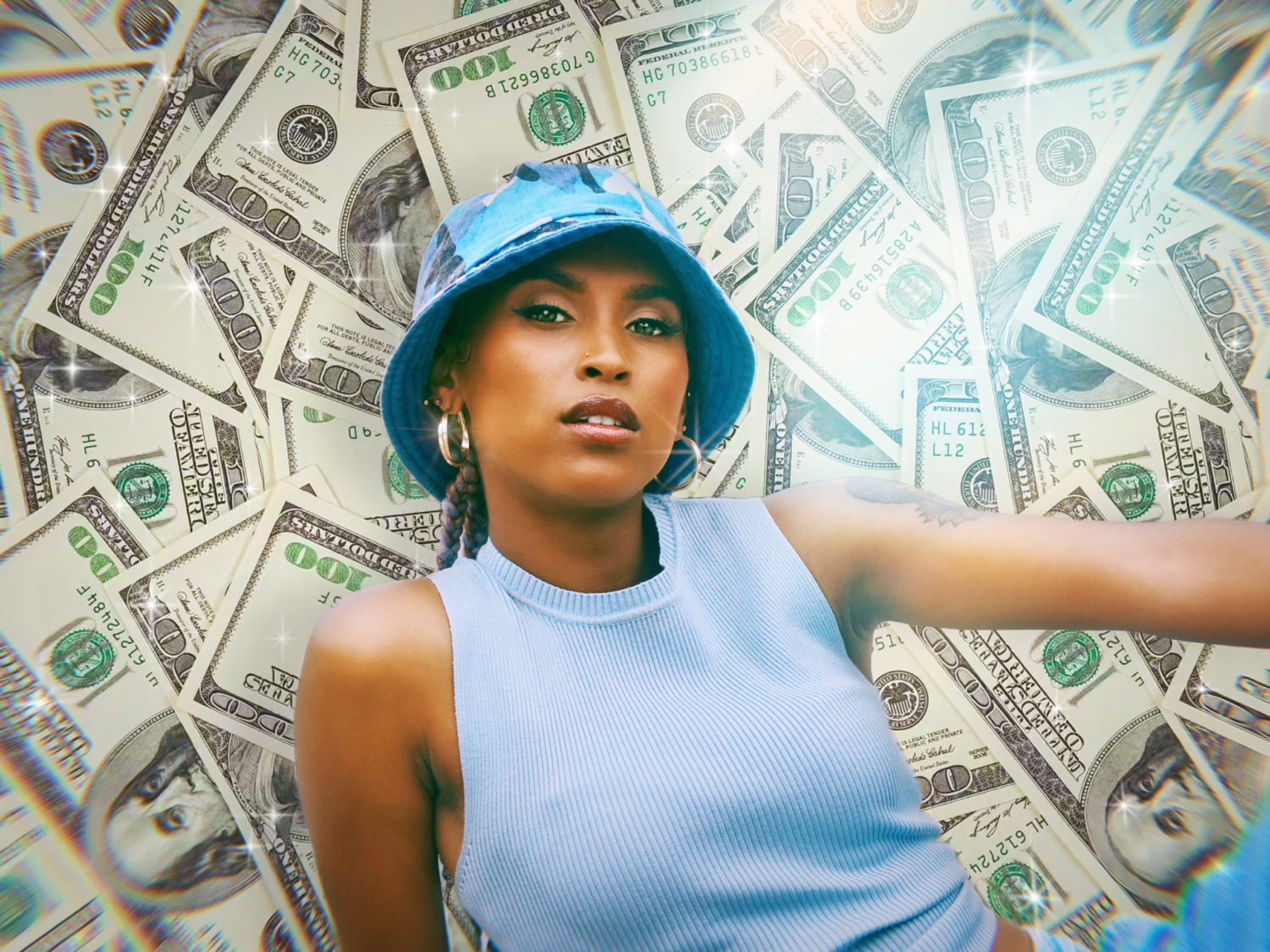 How to Add Cash Money Background to Your Selfie Photos